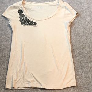 Loft embellished T-shirt